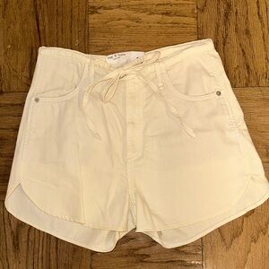rag & bone Nolan Women's Cream Jean Shorts